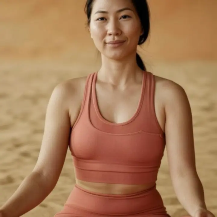 Jógaoktató portré